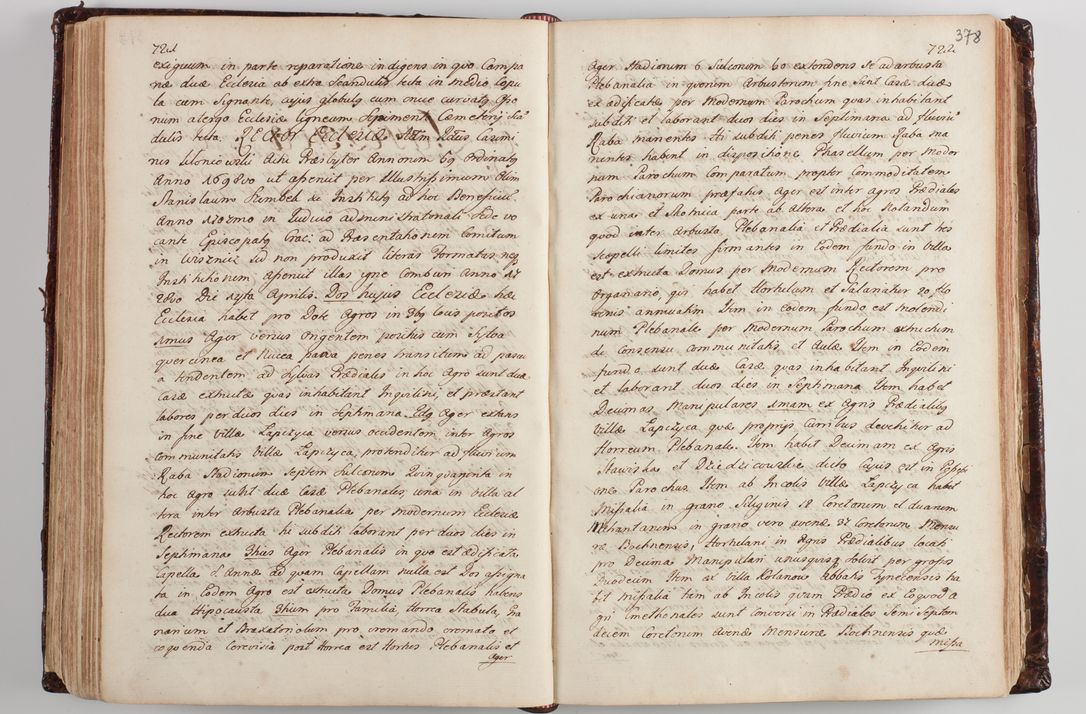 Zdjęcie nr 390 dla obiektu archiwalnego: Wizytacja kanoniczna przeprowadzona w dn. 28 kwietnia 1728 r. przez bpa Michała Kunickiego...