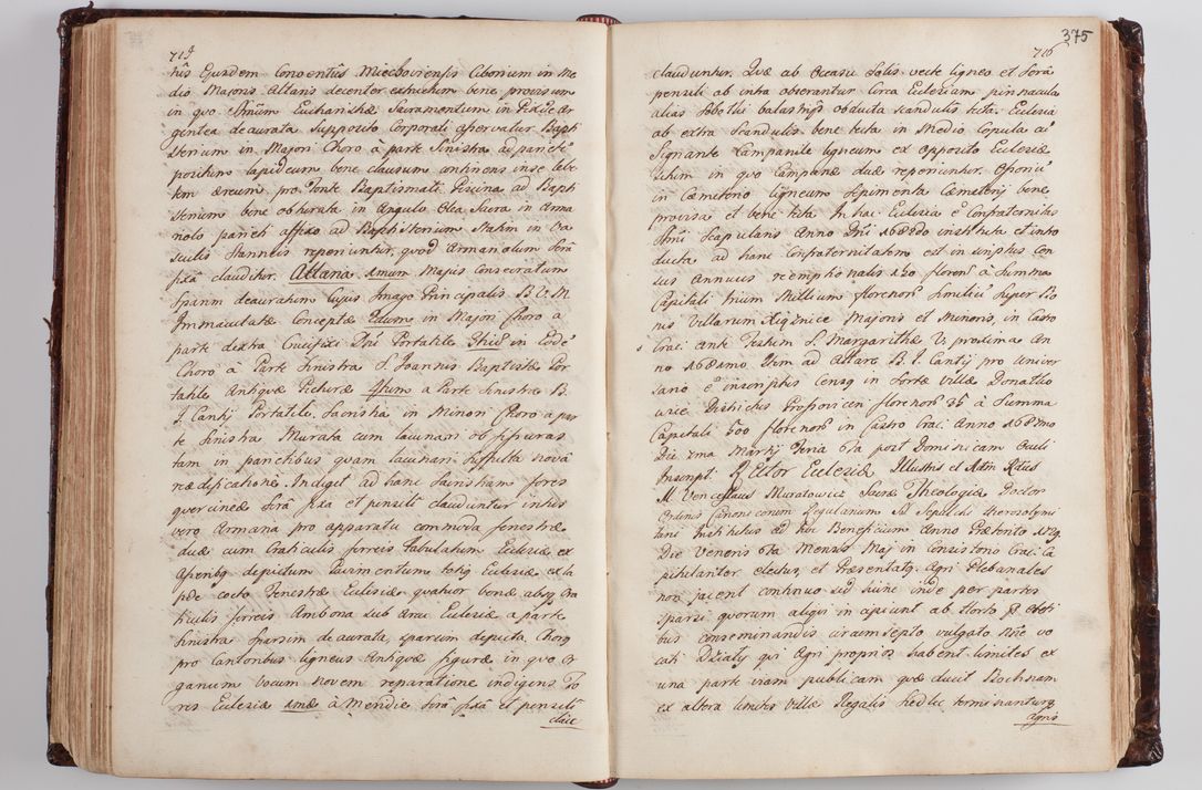 Zdjęcie nr 387 dla obiektu archiwalnego: Wizytacja kanoniczna przeprowadzona w dn. 28 kwietnia 1728 r. przez bpa Michała Kunickiego...