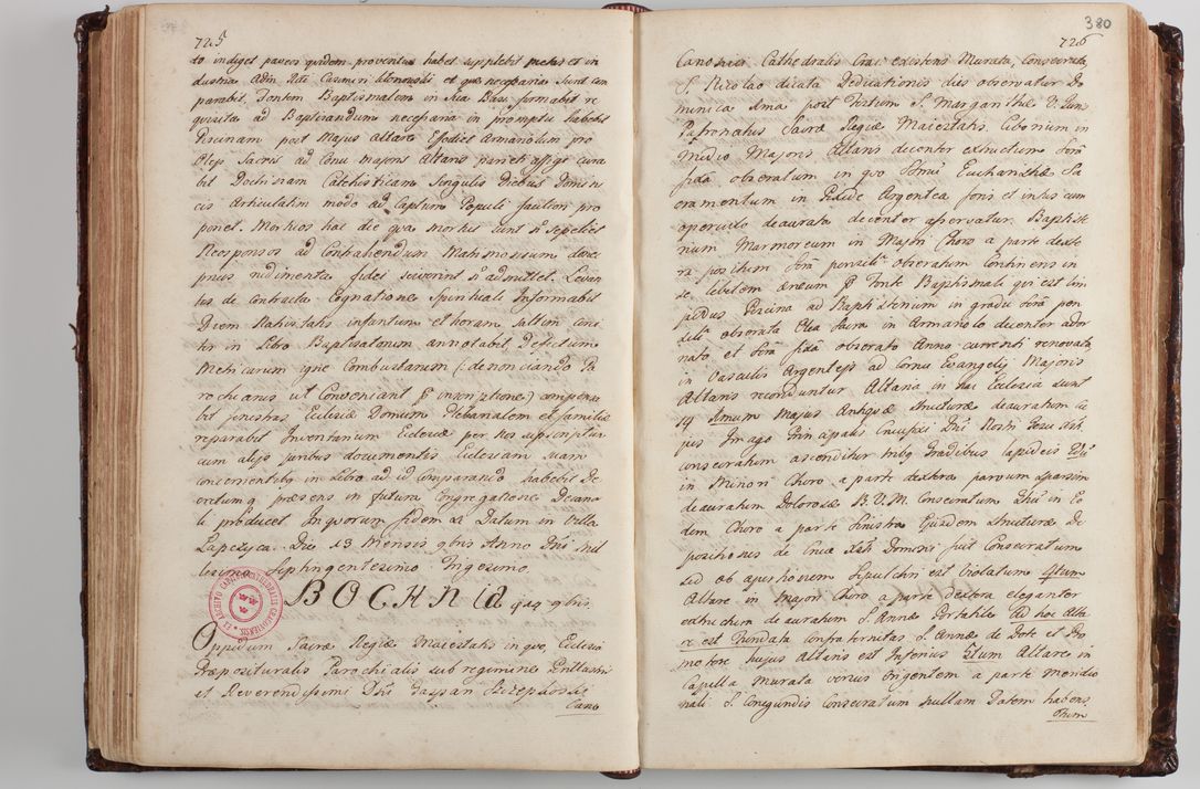 Zdjęcie nr 393 dla obiektu archiwalnego: Wizytacja kanoniczna przeprowadzona w dn. 28 kwietnia 1728 r. przez bpa Michała Kunickiego...