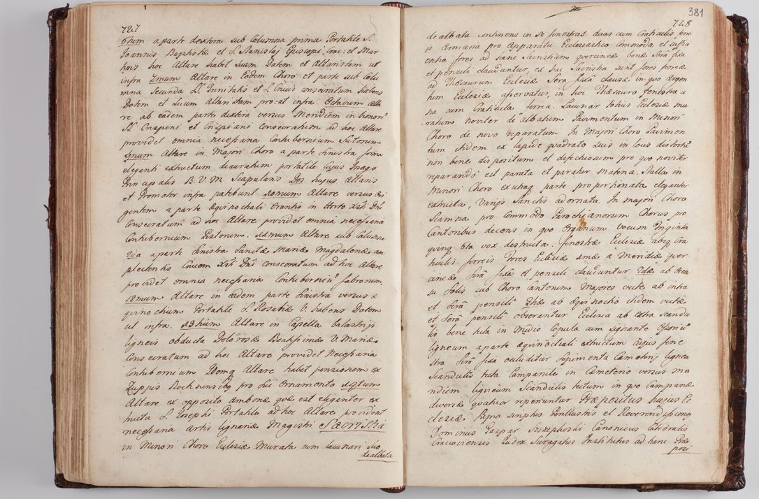 Zdjęcie nr 394 dla obiektu archiwalnego: Wizytacja kanoniczna przeprowadzona w dn. 28 kwietnia 1728 r. przez bpa Michała Kunickiego...