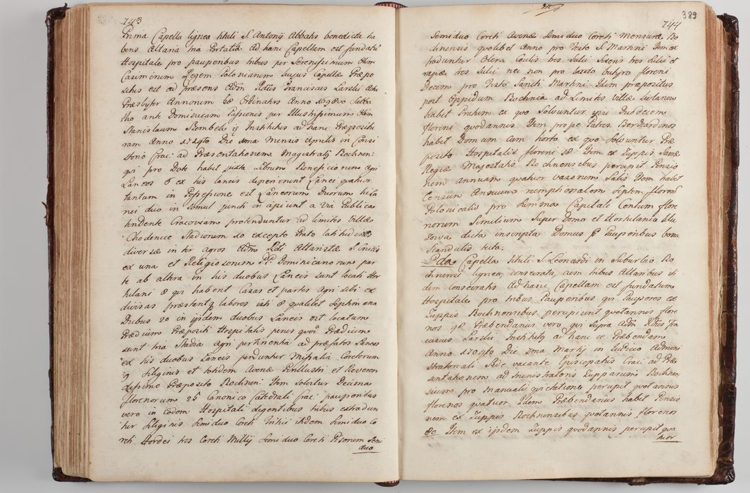 Zdjęcie nr 402 dla obiektu archiwalnego: Wizytacja kanoniczna przeprowadzona w dn. 28 kwietnia 1728 r. przez bpa Michała Kunickiego...