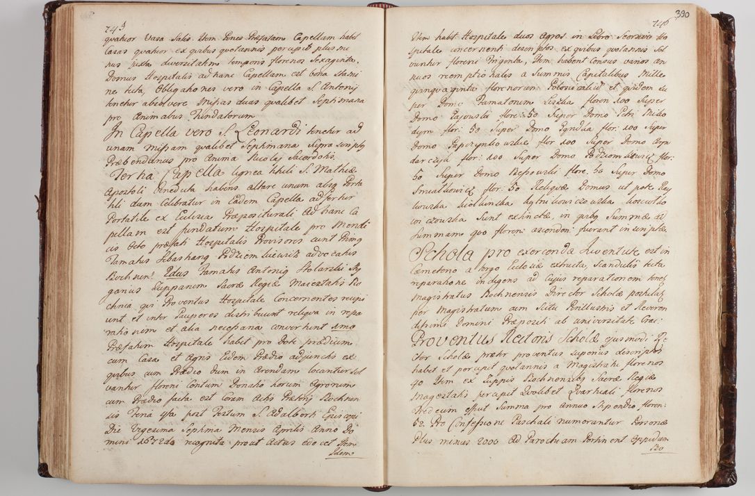 Zdjęcie nr 404 dla obiektu archiwalnego: Wizytacja kanoniczna przeprowadzona w dn. 28 kwietnia 1728 r. przez bpa Michała Kunickiego...