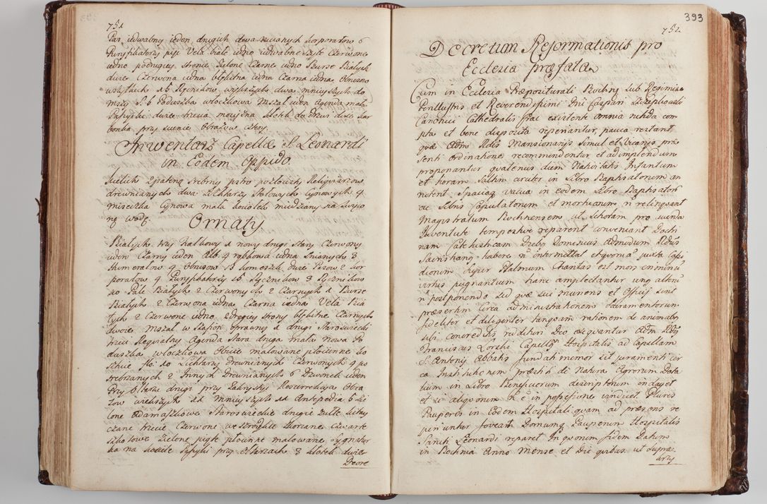 Zdjęcie nr 407 dla obiektu archiwalnego: Wizytacja kanoniczna przeprowadzona w dn. 28 kwietnia 1728 r. przez bpa Michała Kunickiego...