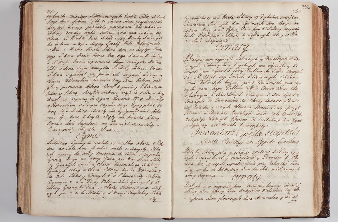 Zdjęcie nr 406 dla obiektu archiwalnego: Wizytacja kanoniczna przeprowadzona w dn. 28 kwietnia 1728 r. przez bpa Michała Kunickiego...