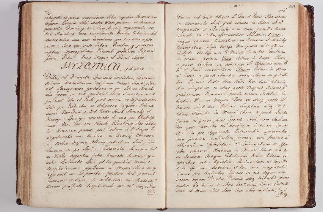 Zdjęcie nr 411 dla obiektu archiwalnego: Wizytacja kanoniczna przeprowadzona w dn. 28 kwietnia 1728 r. przez bpa Michała Kunickiego...