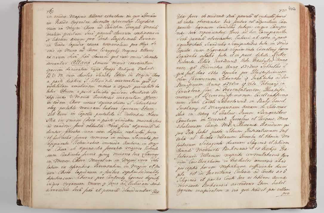 Zdjęcie nr 416 dla obiektu archiwalnego: Wizytacja kanoniczna przeprowadzona w dn. 28 kwietnia 1728 r. przez bpa Michała Kunickiego...