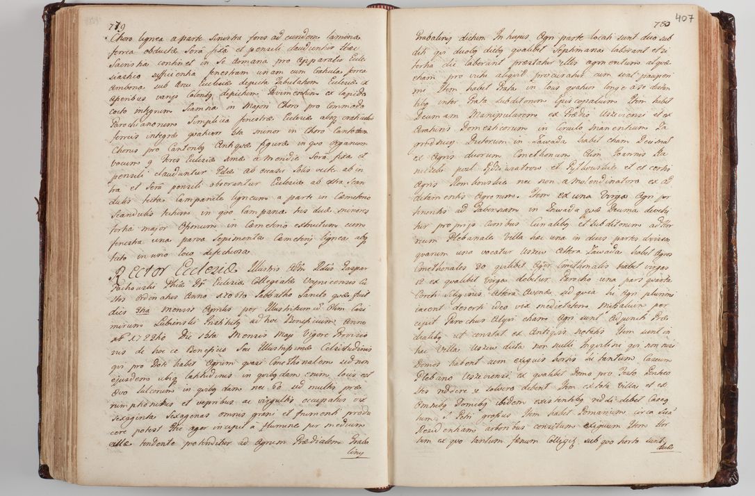 Zdjęcie nr 422 dla obiektu archiwalnego: Wizytacja kanoniczna przeprowadzona w dn. 28 kwietnia 1728 r. przez bpa Michała Kunickiego...