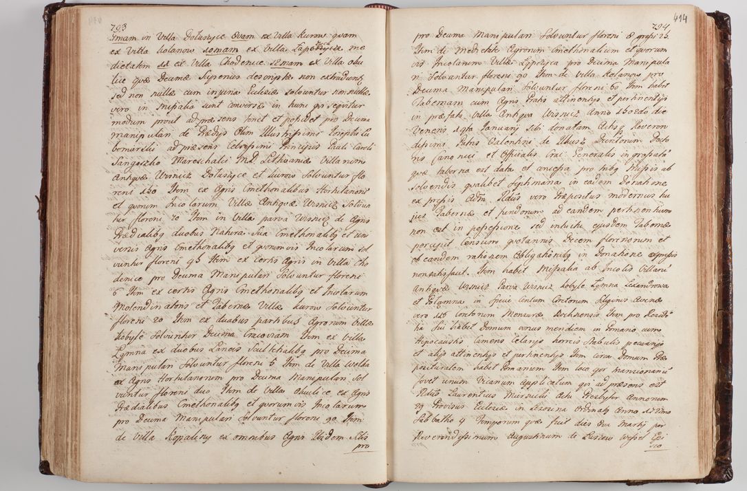 Zdjęcie nr 429 dla obiektu archiwalnego: Wizytacja kanoniczna przeprowadzona w dn. 28 kwietnia 1728 r. przez bpa Michała Kunickiego...