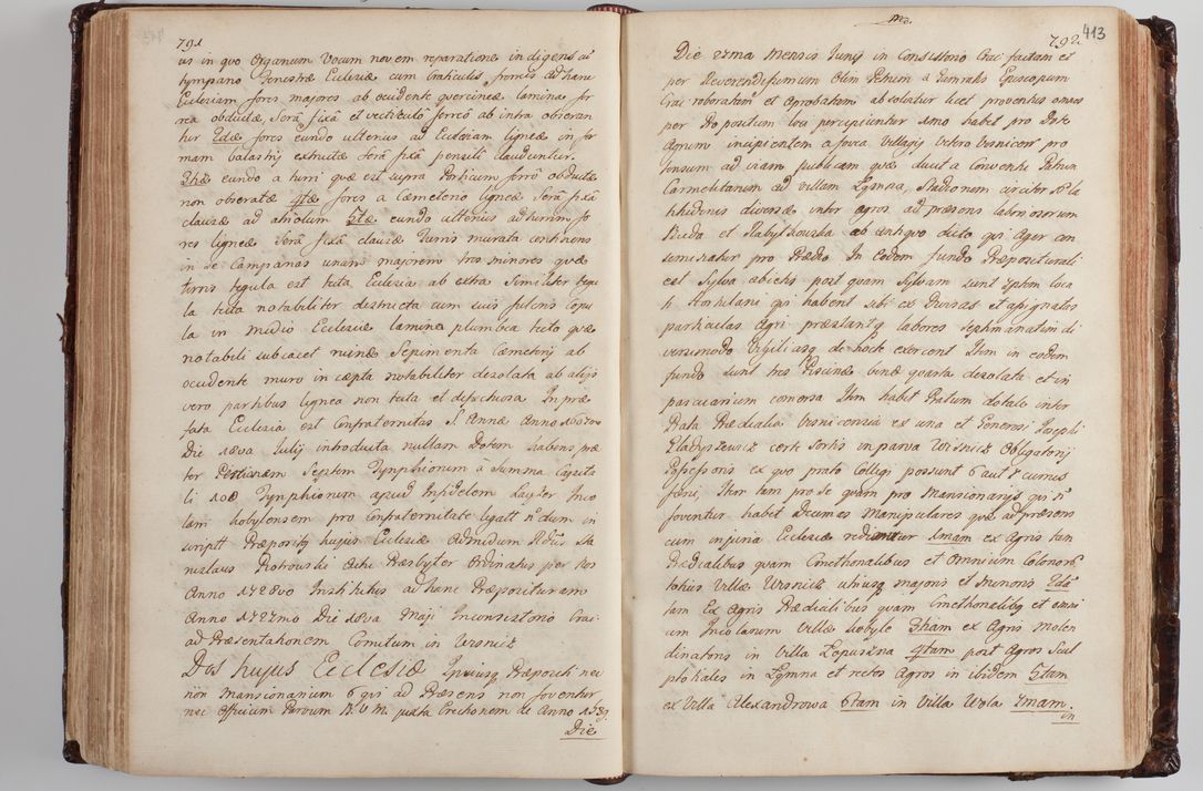 Zdjęcie nr 428 dla obiektu archiwalnego: Wizytacja kanoniczna przeprowadzona w dn. 28 kwietnia 1728 r. przez bpa Michała Kunickiego...