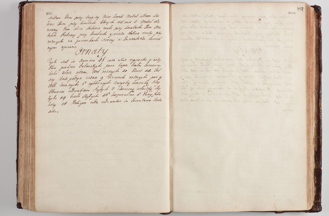 Zdjęcie nr 433 dla obiektu archiwalnego: Wizytacja kanoniczna przeprowadzona w dn. 28 kwietnia 1728 r. przez bpa Michała Kunickiego...