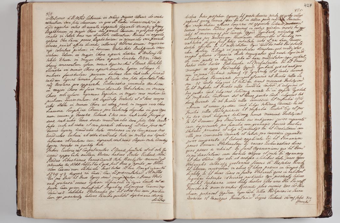 Zdjęcie nr 443 dla obiektu archiwalnego: Wizytacja kanoniczna przeprowadzona w dn. 28 kwietnia 1728 r. przez bpa Michała Kunickiego...