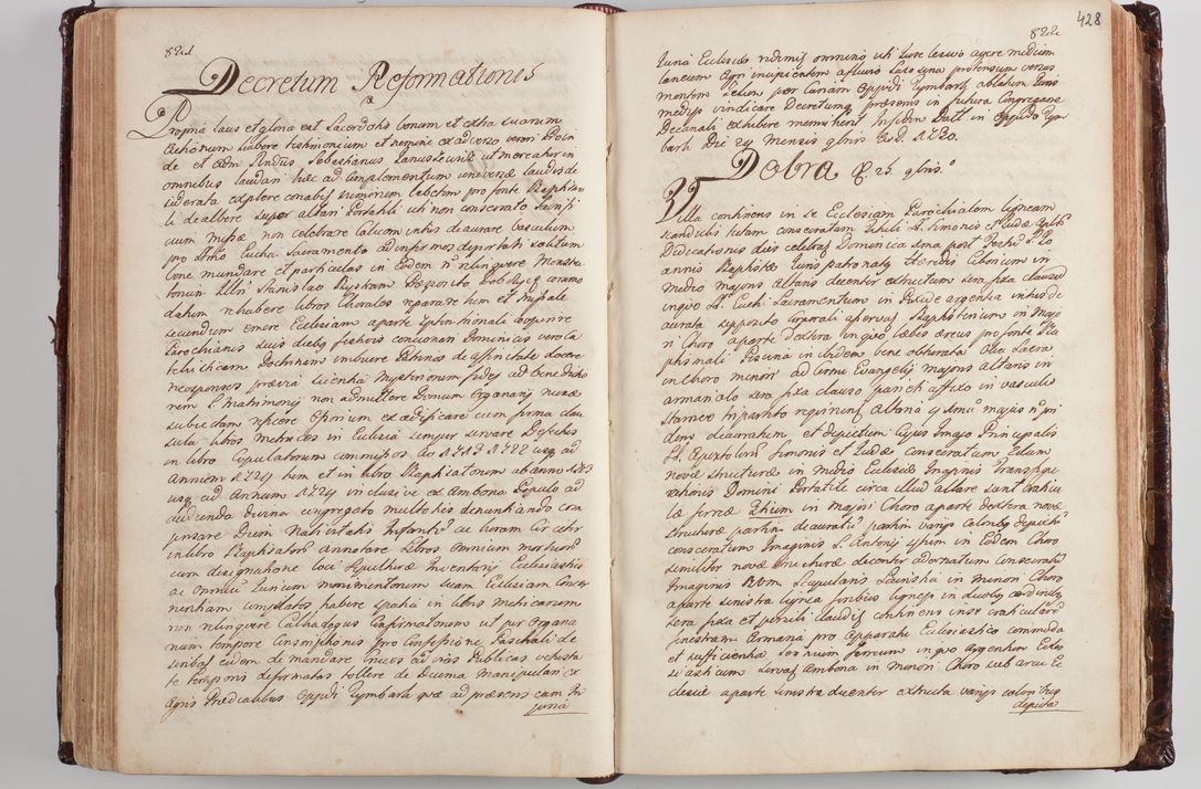 Zdjęcie nr 444 dla obiektu archiwalnego: Wizytacja kanoniczna przeprowadzona w dn. 28 kwietnia 1728 r. przez bpa Michała Kunickiego...