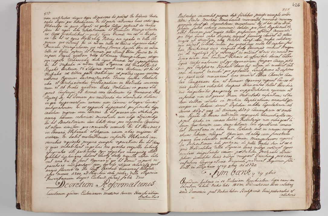 Zdjęcie nr 442 dla obiektu archiwalnego: Wizytacja kanoniczna przeprowadzona w dn. 28 kwietnia 1728 r. przez bpa Michała Kunickiego...