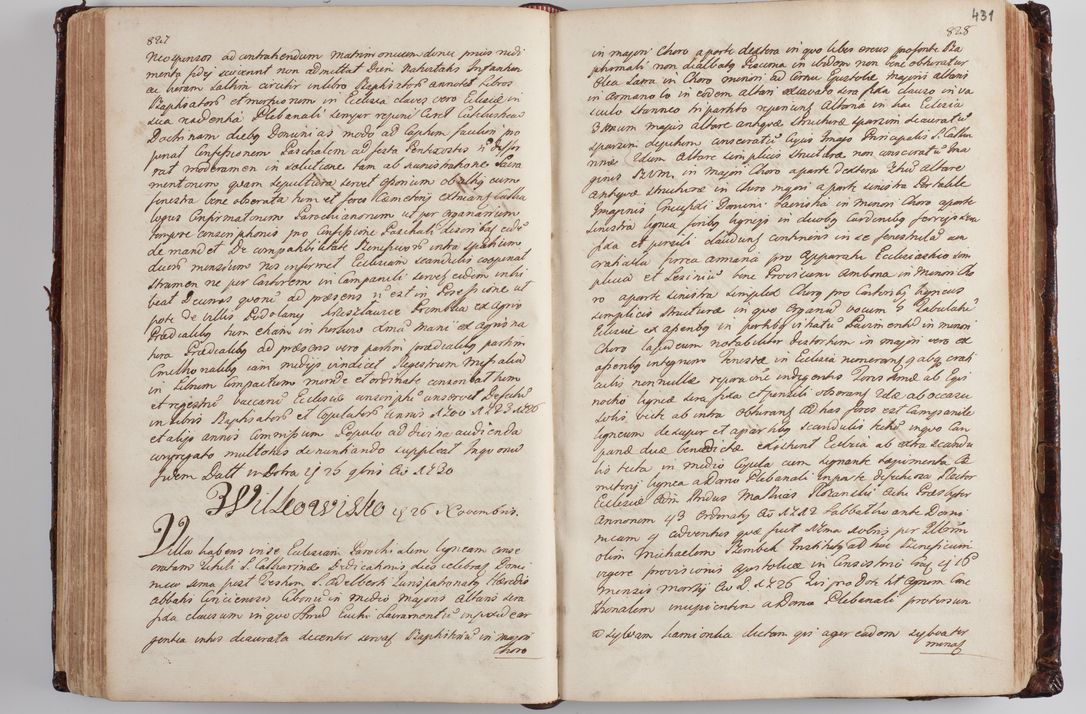 Zdjęcie nr 447 dla obiektu archiwalnego: Wizytacja kanoniczna przeprowadzona w dn. 28 kwietnia 1728 r. przez bpa Michała Kunickiego...