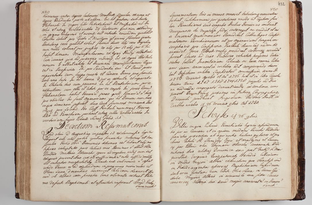 Zdjęcie nr 448 dla obiektu archiwalnego: Wizytacja kanoniczna przeprowadzona w dn. 28 kwietnia 1728 r. przez bpa Michała Kunickiego...