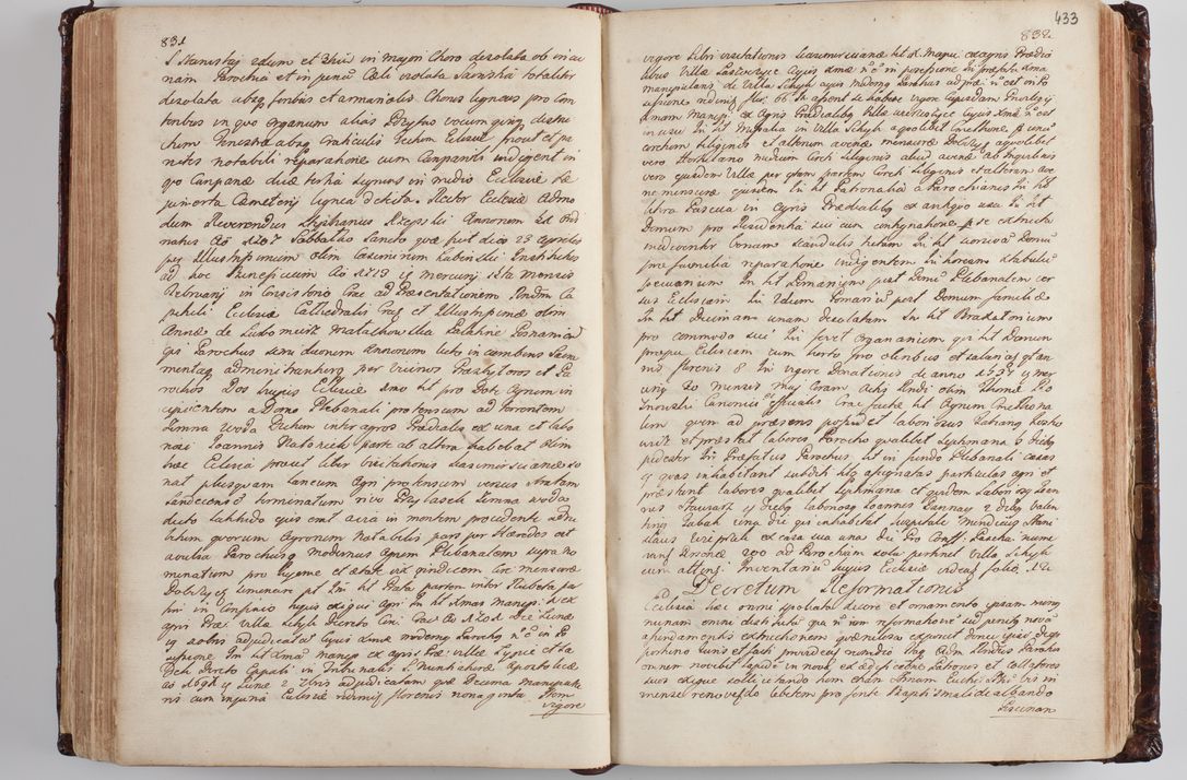 Zdjęcie nr 449 dla obiektu archiwalnego: Wizytacja kanoniczna przeprowadzona w dn. 28 kwietnia 1728 r. przez bpa Michała Kunickiego...