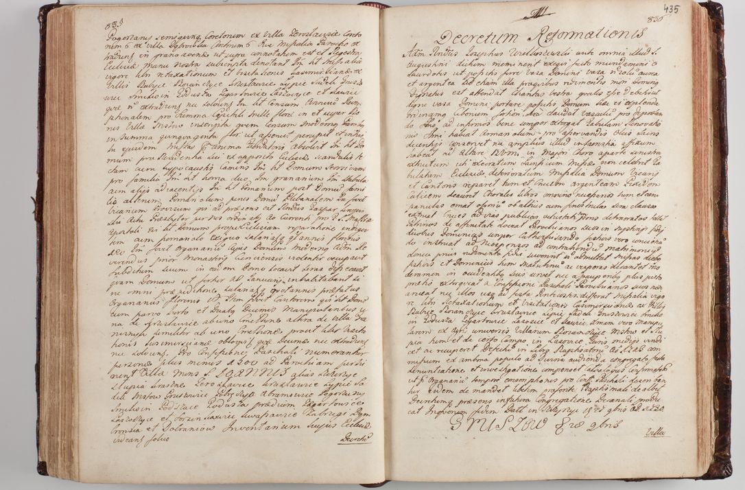 Zdjęcie nr 451 dla obiektu archiwalnego: Wizytacja kanoniczna przeprowadzona w dn. 28 kwietnia 1728 r. przez bpa Michała Kunickiego...