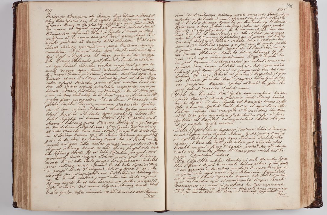 Zdjęcie nr 458 dla obiektu archiwalnego: Wizytacja kanoniczna przeprowadzona w dn. 28 kwietnia 1728 r. przez bpa Michała Kunickiego...