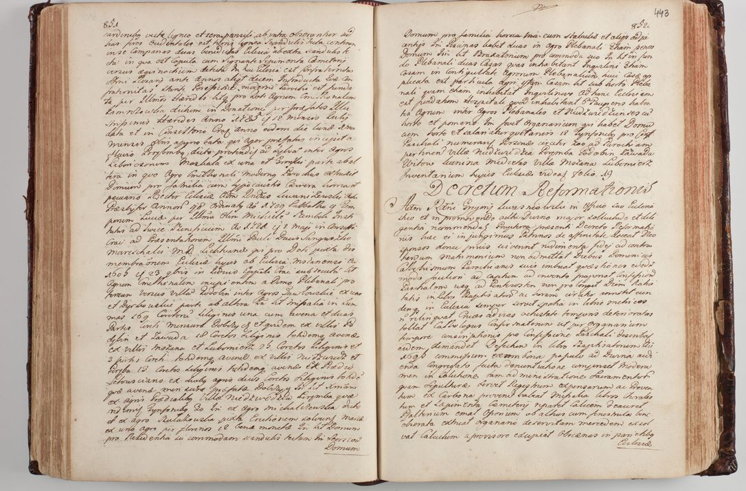 Zdjęcie nr 460 dla obiektu archiwalnego: Wizytacja kanoniczna przeprowadzona w dn. 28 kwietnia 1728 r. przez bpa Michała Kunickiego...