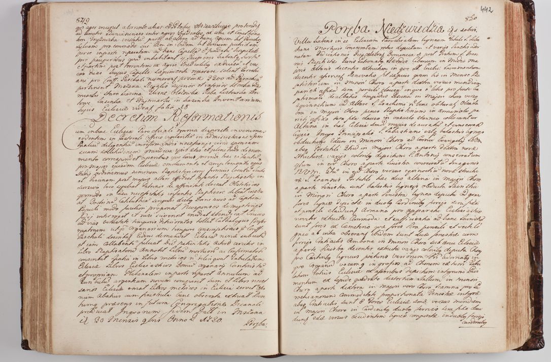 Zdjęcie nr 459 dla obiektu archiwalnego: Wizytacja kanoniczna przeprowadzona w dn. 28 kwietnia 1728 r. przez bpa Michała Kunickiego...