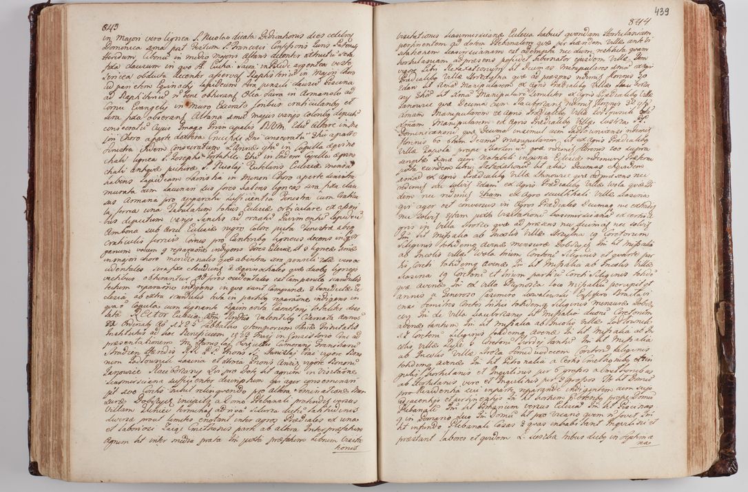 Zdjęcie nr 456 dla obiektu archiwalnego: Wizytacja kanoniczna przeprowadzona w dn. 28 kwietnia 1728 r. przez bpa Michała Kunickiego...