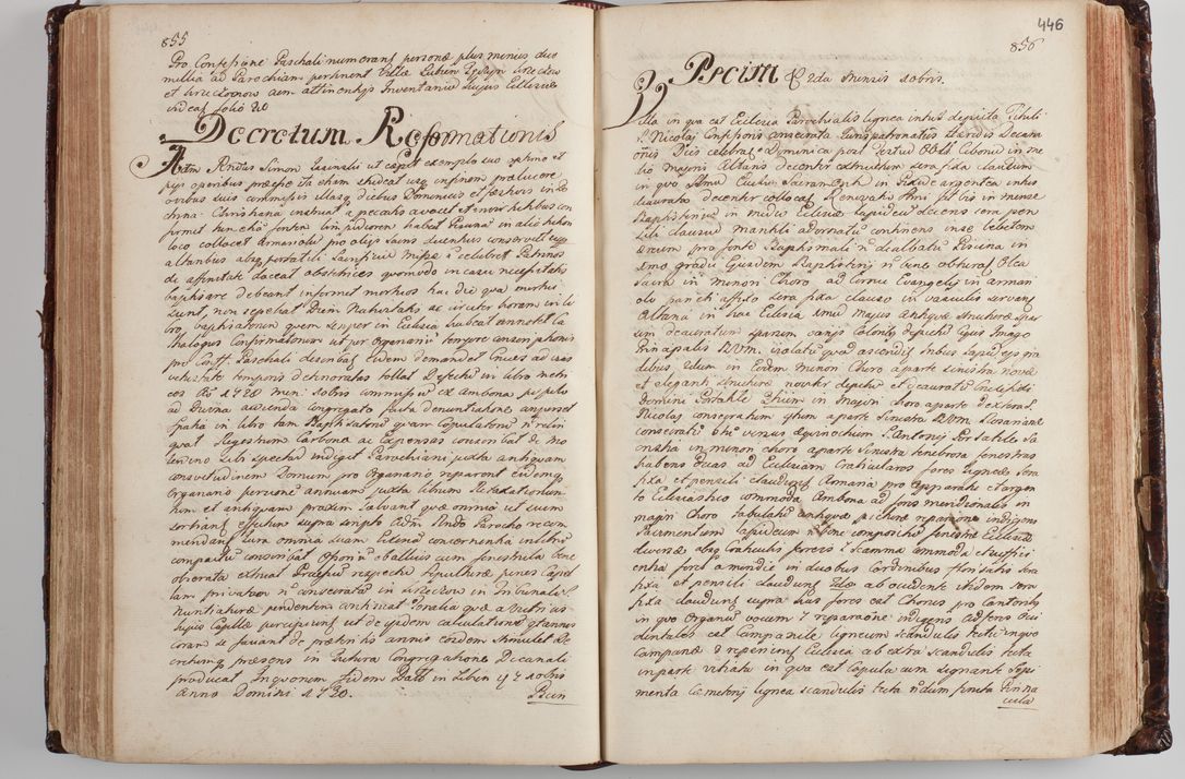 Zdjęcie nr 462 dla obiektu archiwalnego: Wizytacja kanoniczna przeprowadzona w dn. 28 kwietnia 1728 r. przez bpa Michała Kunickiego...