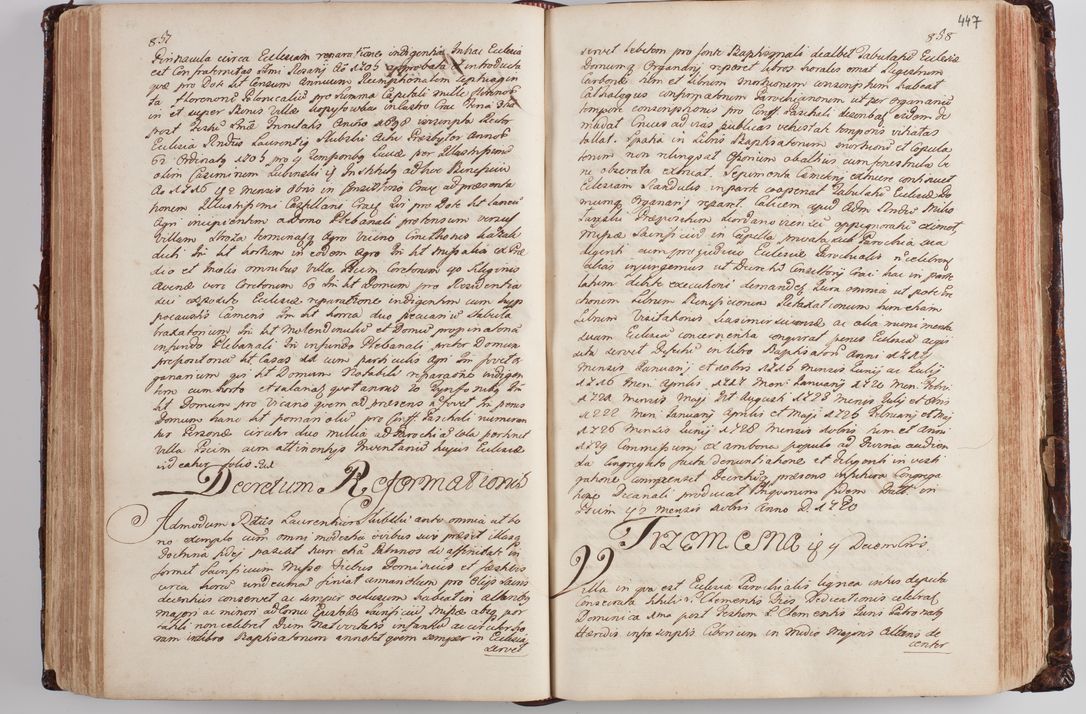 Zdjęcie nr 463 dla obiektu archiwalnego: Wizytacja kanoniczna przeprowadzona w dn. 28 kwietnia 1728 r. przez bpa Michała Kunickiego...