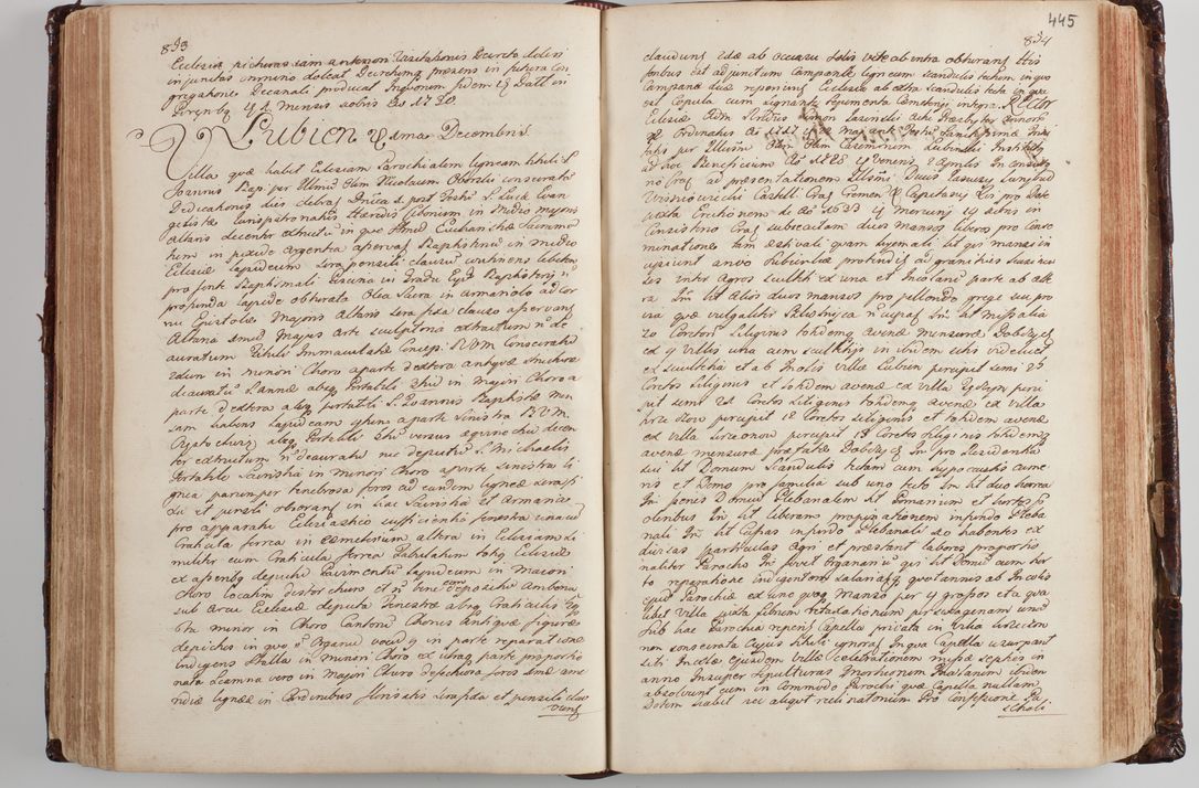 Zdjęcie nr 461 dla obiektu archiwalnego: Wizytacja kanoniczna przeprowadzona w dn. 28 kwietnia 1728 r. przez bpa Michała Kunickiego...