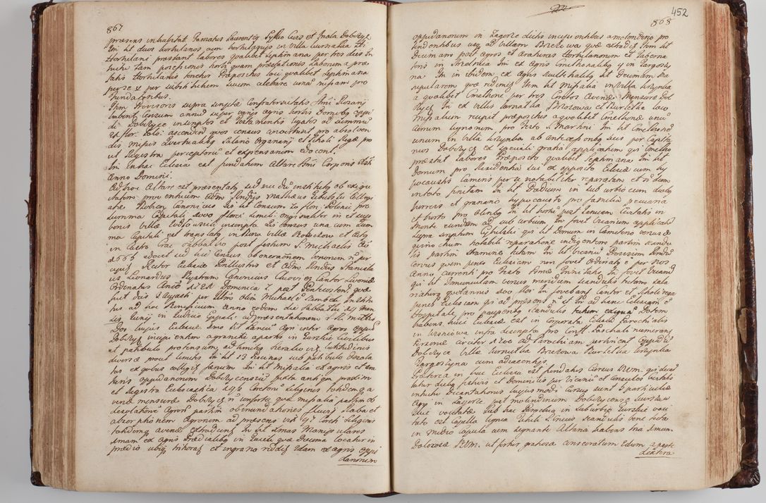 Zdjęcie nr 468 dla obiektu archiwalnego: Wizytacja kanoniczna przeprowadzona w dn. 28 kwietnia 1728 r. przez bpa Michała Kunickiego...