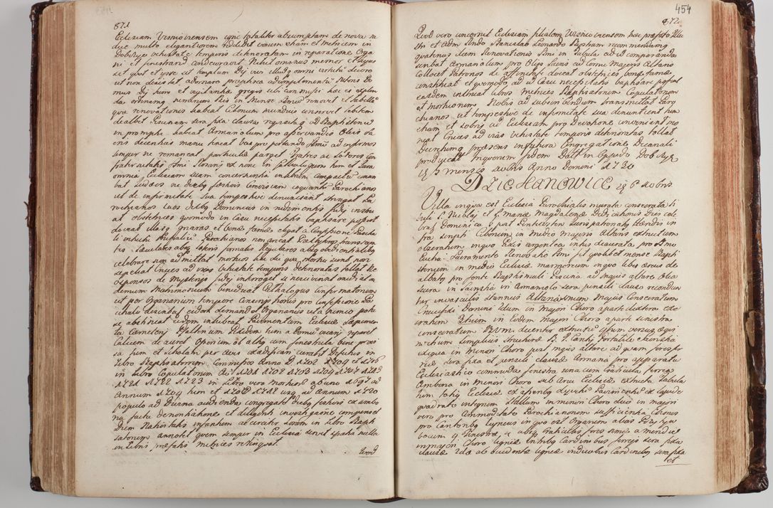 Zdjęcie nr 470 dla obiektu archiwalnego: Wizytacja kanoniczna przeprowadzona w dn. 28 kwietnia 1728 r. przez bpa Michała Kunickiego...