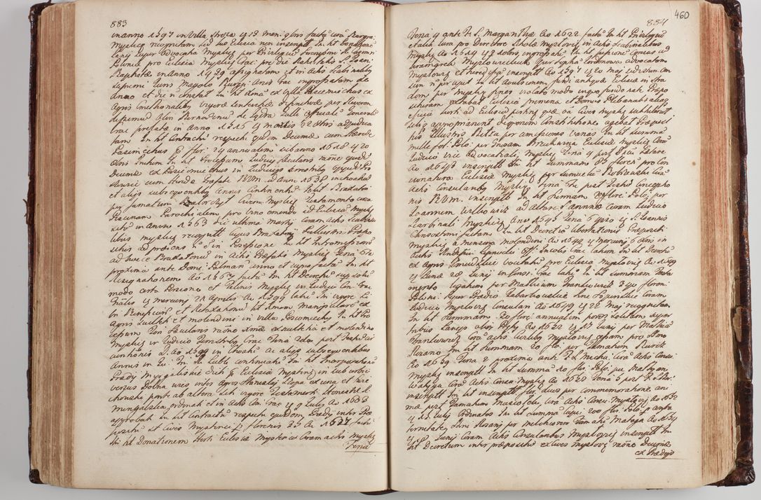 Zdjęcie nr 476 dla obiektu archiwalnego: Wizytacja kanoniczna przeprowadzona w dn. 28 kwietnia 1728 r. przez bpa Michała Kunickiego...