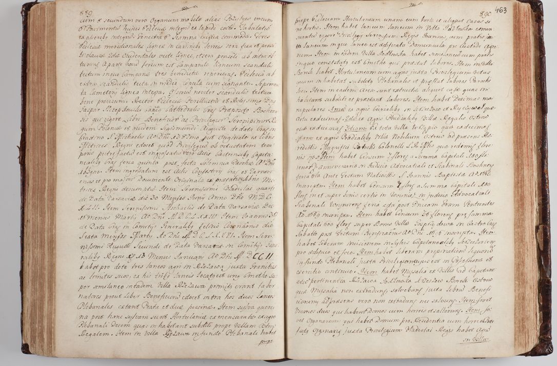 Zdjęcie nr 479 dla obiektu archiwalnego: Wizytacja kanoniczna przeprowadzona w dn. 28 kwietnia 1728 r. przez bpa Michała Kunickiego...