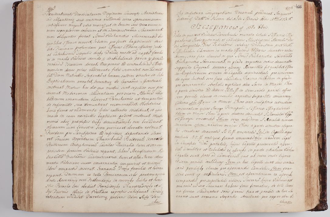 Zdjęcie nr 482 dla obiektu archiwalnego: Wizytacja kanoniczna przeprowadzona w dn. 28 kwietnia 1728 r. przez bpa Michała Kunickiego...
