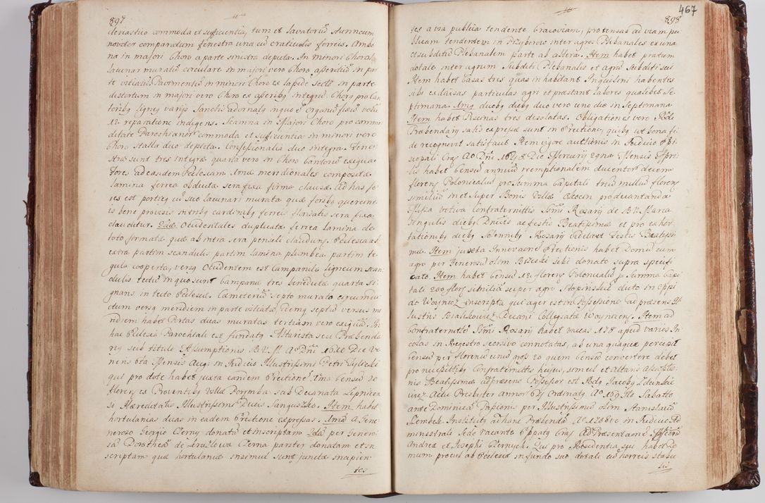 Zdjęcie nr 483 dla obiektu archiwalnego: Wizytacja kanoniczna przeprowadzona w dn. 28 kwietnia 1728 r. przez bpa Michała Kunickiego...