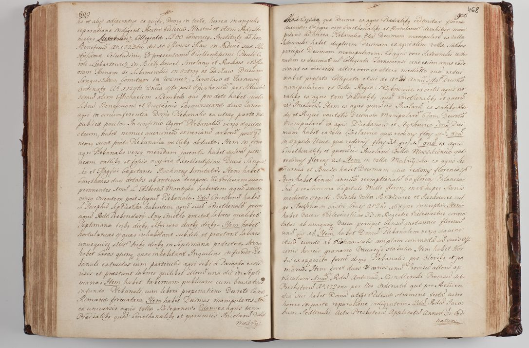 Zdjęcie nr 485 dla obiektu archiwalnego: Wizytacja kanoniczna przeprowadzona w dn. 28 kwietnia 1728 r. przez bpa Michała Kunickiego...