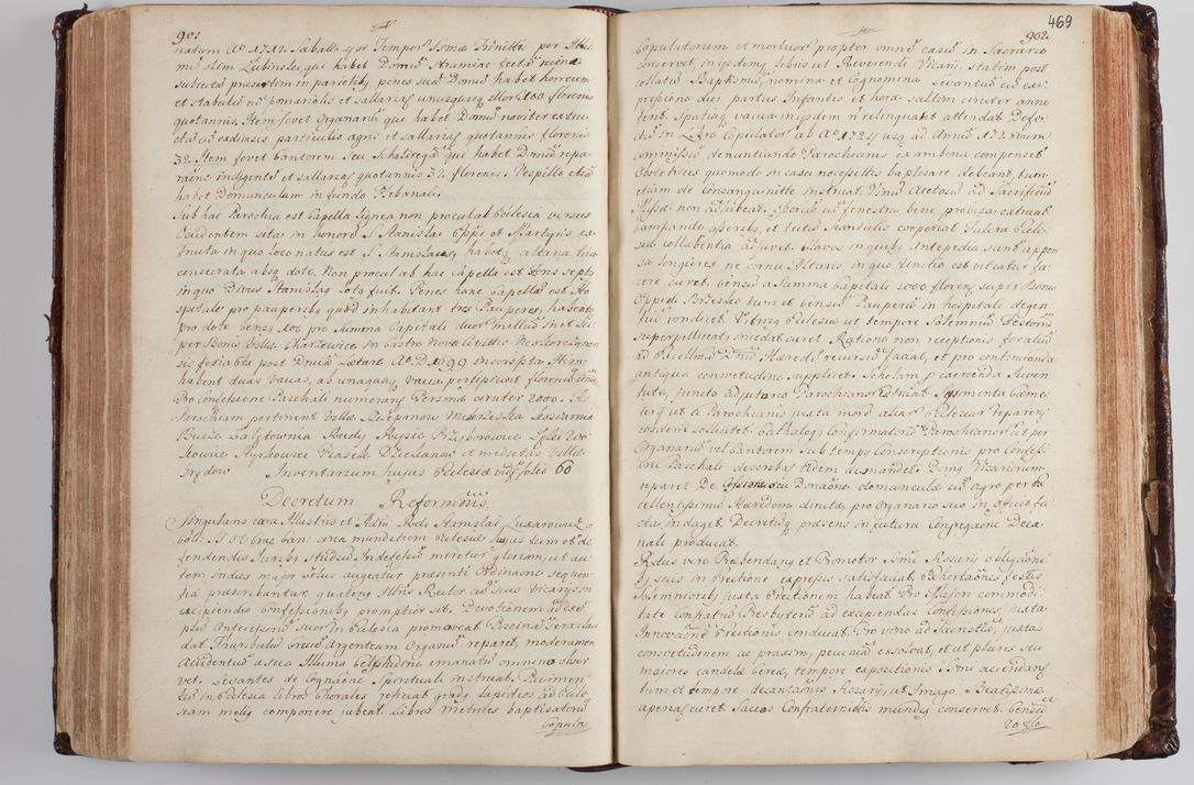 Zdjęcie nr 486 dla obiektu archiwalnego: Wizytacja kanoniczna przeprowadzona w dn. 28 kwietnia 1728 r. przez bpa Michała Kunickiego...