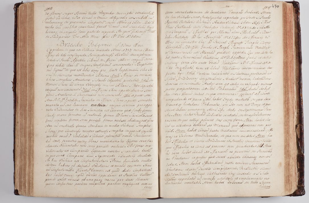 Zdjęcie nr 487 dla obiektu archiwalnego: Wizytacja kanoniczna przeprowadzona w dn. 28 kwietnia 1728 r. przez bpa Michała Kunickiego...