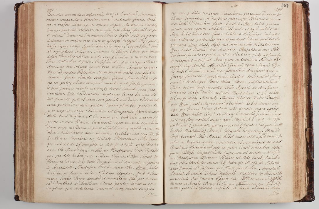 Zdjęcie nr 484 dla obiektu archiwalnego: Wizytacja kanoniczna przeprowadzona w dn. 28 kwietnia 1728 r. przez bpa Michała Kunickiego...