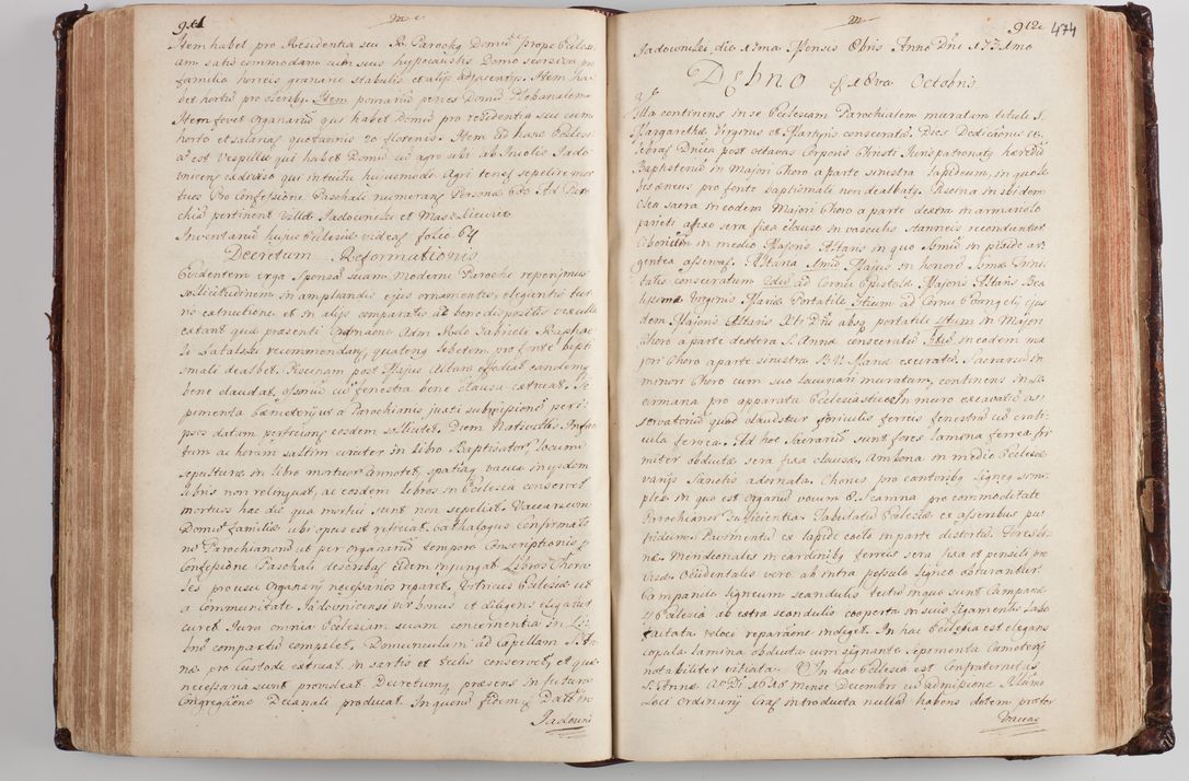 Zdjęcie nr 491 dla obiektu archiwalnego: Wizytacja kanoniczna przeprowadzona w dn. 28 kwietnia 1728 r. przez bpa Michała Kunickiego...