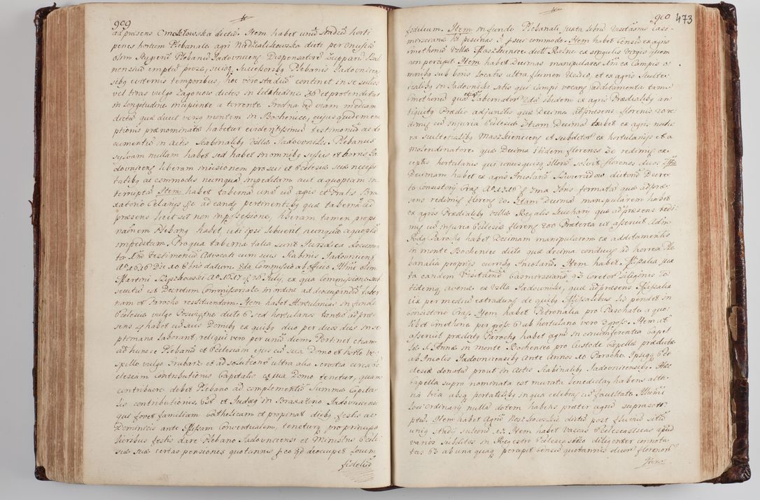 Zdjęcie nr 490 dla obiektu archiwalnego: Wizytacja kanoniczna przeprowadzona w dn. 28 kwietnia 1728 r. przez bpa Michała Kunickiego...