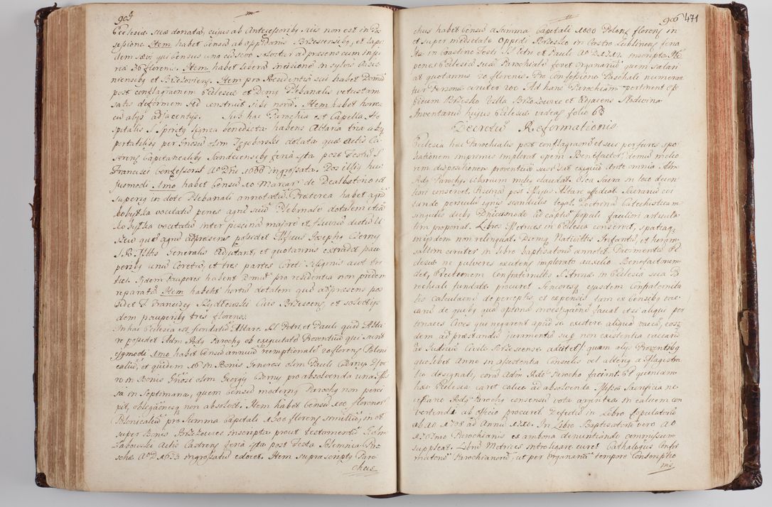 Zdjęcie nr 488 dla obiektu archiwalnego: Wizytacja kanoniczna przeprowadzona w dn. 28 kwietnia 1728 r. przez bpa Michała Kunickiego...