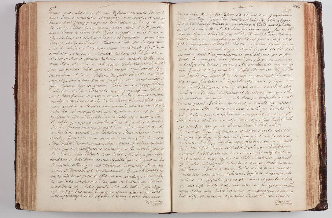 Zdjęcie nr 492 dla obiektu archiwalnego: Wizytacja kanoniczna przeprowadzona w dn. 28 kwietnia 1728 r. przez bpa Michała Kunickiego...