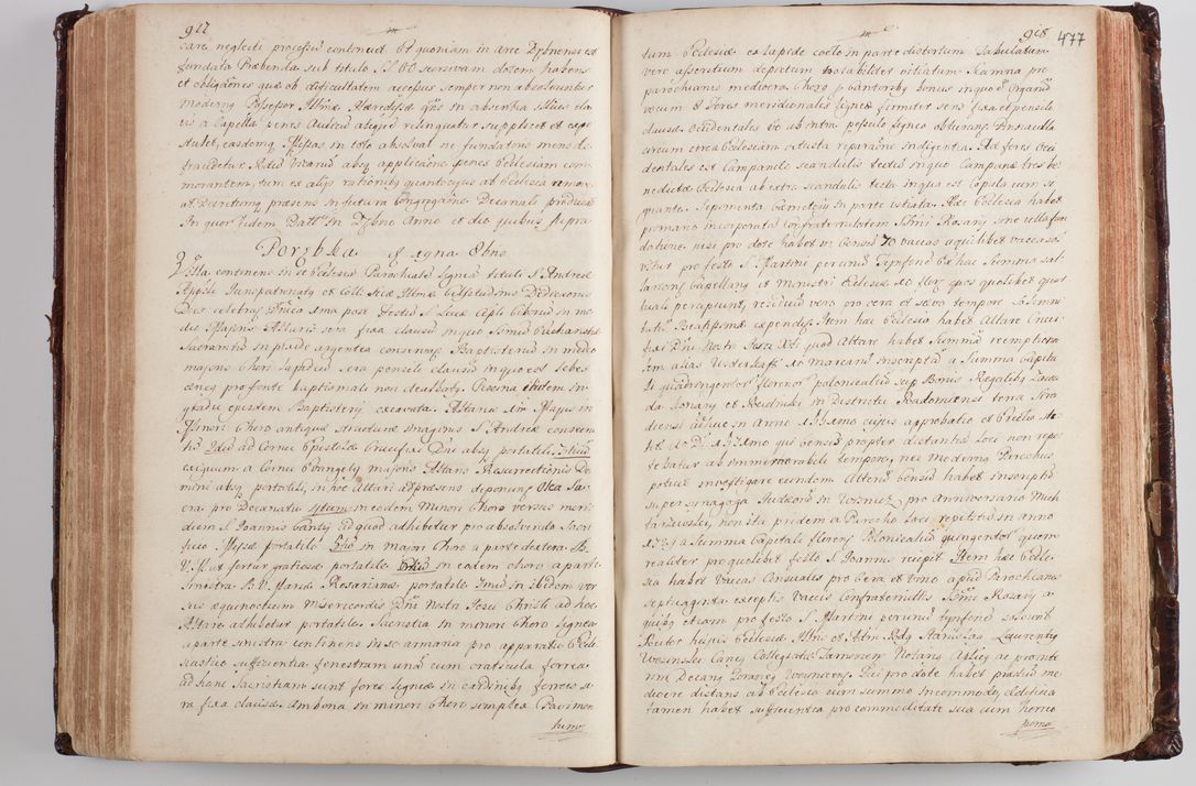 Zdjęcie nr 494 dla obiektu archiwalnego: Wizytacja kanoniczna przeprowadzona w dn. 28 kwietnia 1728 r. przez bpa Michała Kunickiego...