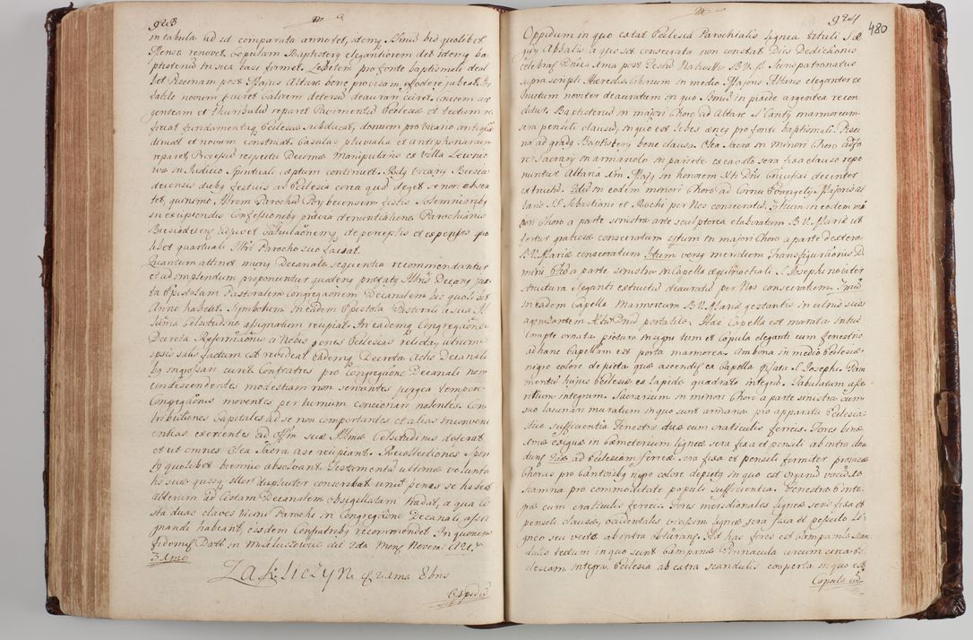 Zdjęcie nr 497 dla obiektu archiwalnego: Wizytacja kanoniczna przeprowadzona w dn. 28 kwietnia 1728 r. przez bpa Michała Kunickiego...