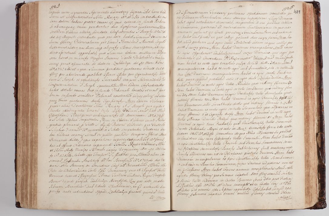 Zdjęcie nr 498 dla obiektu archiwalnego: Wizytacja kanoniczna przeprowadzona w dn. 28 kwietnia 1728 r. przez bpa Michała Kunickiego...