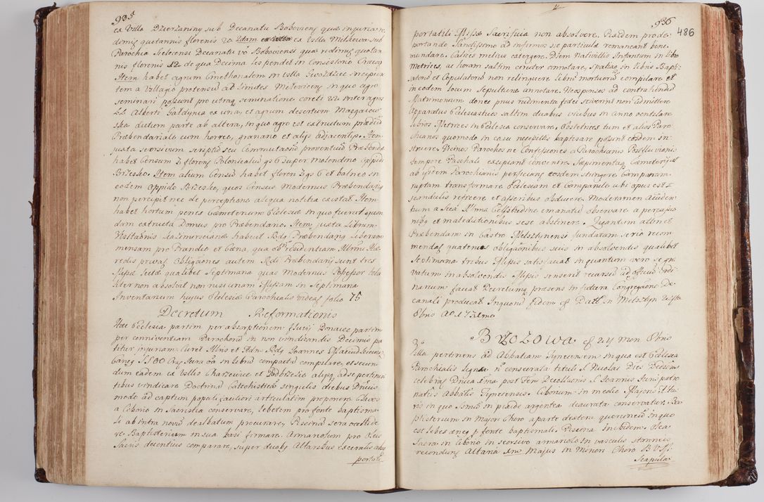 Zdjęcie nr 503 dla obiektu archiwalnego: Wizytacja kanoniczna przeprowadzona w dn. 28 kwietnia 1728 r. przez bpa Michała Kunickiego...