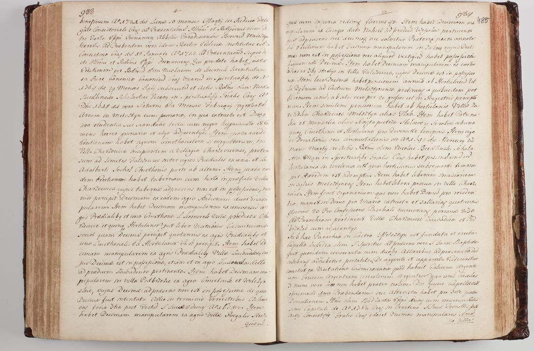 Zdjęcie nr 502 dla obiektu archiwalnego: Wizytacja kanoniczna przeprowadzona w dn. 28 kwietnia 1728 r. przez bpa Michała Kunickiego...