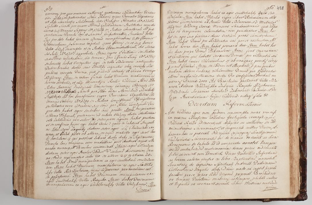 Zdjęcie nr 516 dla obiektu archiwalnego: Wizytacja kanoniczna przeprowadzona w dn. 28 kwietnia 1728 r. przez bpa Michała Kunickiego...