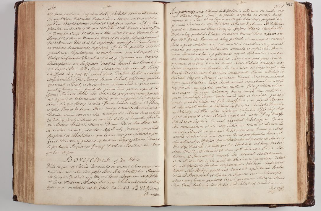 Zdjęcie nr 513 dla obiektu archiwalnego: Wizytacja kanoniczna przeprowadzona w dn. 28 kwietnia 1728 r. przez bpa Michała Kunickiego...