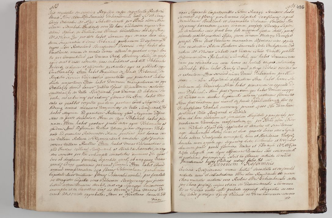 Zdjęcie nr 514 dla obiektu archiwalnego: Wizytacja kanoniczna przeprowadzona w dn. 28 kwietnia 1728 r. przez bpa Michała Kunickiego...